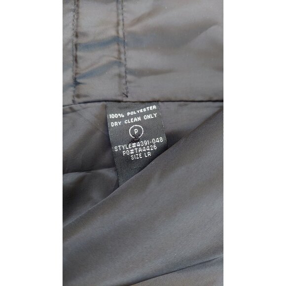 Edwards Vest Black and Gold Formal Casual Lattice Print Button Up Vest - Picture 7 of 9